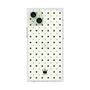 プレミアムスクエアケース［ CASEPLAY Crown dots Black - ケースプレイ・クラウン・ドッツ ブラック ］