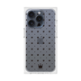 プレミアムスクエアケース［ CASEPLAY Crown dots Black - ケースプレイ・クラウン・ドッツ ブラック ］
