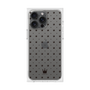 プレミアムスクエアケース［ CASEPLAY Crown dots Black - ケースプレイ・クラウン・ドッツ ブラック ］