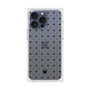 プレミアムスクエアケース［ CASEPLAY Crown dots Black - ケースプレイ・クラウン・ドッツ ブラック ］