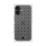 プレミアムスクエアケース［ CASEPLAY Crown dots Black - ケースプレイ・クラウン・ドッツ ブラック ］