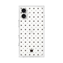 プレミアムスクエアケース［ CASEPLAY Crown dots Black - ケースプレイ・クラウン・ドッツ ブラック ］
