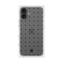 プレミアムスクエアケース［ CASEPLAY Crown dots Black - ケースプレイ・クラウン・ドッツ ブラック ］