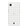 プレミアムスクエアケース［ CASEPLAY Crown dots Black - ケースプレイ・クラウン・ドッツ ブラック ］