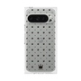 プレミアムスクエアケース［ CASEPLAY Crown dots Black - ケースプレイ・クラウン・ドッツ ブラック ］
