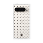 プレミアムスクエアケース［ CASEPLAY Crown dots Black - ケースプレイ・クラウン・ドッツ ブラック ］