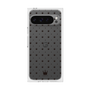 プレミアムスクエアケース［ CASEPLAY Crown dots Black - ケースプレイ・クラウン・ドッツ ブラック ］