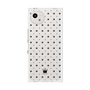 プレミアムスクエアケース［ CASEPLAY Crown dots Black - ケースプレイ・クラウン・ドッツ ブラック ］