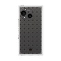 プレミアムスクエアケース［ CASEPLAY Crown dots Black - ケースプレイ・クラウン・ドッツ ブラック ］