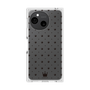 プレミアムスクエアケース［ CASEPLAY Crown dots Black - ケースプレイ・クラウン・ドッツ ブラック ］