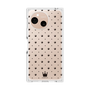 プレミアムスクエアケース［ CASEPLAY Crown dots Black - ケースプレイ・クラウン・ドッツ ブラック ］