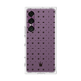 プレミアムスクエアケース［ CASEPLAY Crown dots Black - ケースプレイ・クラウン・ドッツ ブラック ］