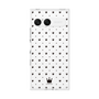 プレミアムスクエアケース［ CASEPLAY Crown dots Black - ケースプレイ・クラウン・ドッツ ブラック ］