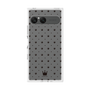 プレミアムスクエアケース［ CASEPLAY Crown dots Black - ケースプレイ・クラウン・ドッツ ブラック ］