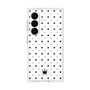 プレミアムスクエアケース［ CASEPLAY Crown dots Black - ケースプレイ・クラウン・ドッツ ブラック ］