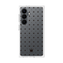 プレミアムスクエアケース［ CASEPLAY Crown dots Black - ケースプレイ・クラウン・ドッツ ブラック ］