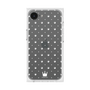プレミアムスクエアケース［ CASEPLAY Crown dots White - ケースプレイ・クラウン・ドッツ ホワイト ］