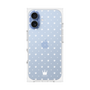 プレミアムスクエアケース［ CASEPLAY Crown dots White - ケースプレイ・クラウン・ドッツ ホワイト ］