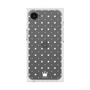 プレミアムスクエアケース［ CASEPLAY Crown dots White - ケースプレイ・クラウン・ドッツ ホワイト ］