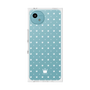 プレミアムスクエアケース［ CASEPLAY Crown dots White - ケースプレイ・クラウン・ドッツ ホワイト ］