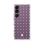 プレミアムスクエアケース［ CASEPLAY Crown dots White - ケースプレイ・クラウン・ドッツ ホワイト ］