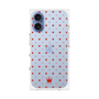 プレミアムスクエアケース［ CASEPLAY Crown dots Red - ケースプレイ・クラウン・ドッツ レッド ］