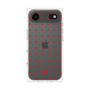 プレミアムスクエアケース［ CASEPLAY Crown dots Red - ケースプレイ・クラウン・ドッツ レッド ］