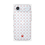 プレミアムスクエアケース［ CASEPLAY Crown dots Red - ケースプレイ・クラウン・ドッツ レッド ］