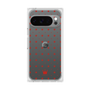 プレミアムスクエアケース［ CASEPLAY Crown dots Red - ケースプレイ・クラウン・ドッツ レッド ］
