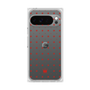 プレミアムスクエアケース［ CASEPLAY Crown dots Red - ケースプレイ・クラウン・ドッツ レッド ］
