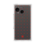 プレミアムスクエアケース［ CASEPLAY Crown dots Red - ケースプレイ・クラウン・ドッツ レッド ］