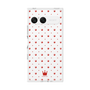 プレミアムスクエアケース［ CASEPLAY Crown dots Red - ケースプレイ・クラウン・ドッツ レッド ］