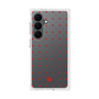プレミアムスクエアケース［ CASEPLAY Crown dots Red - ケースプレイ・クラウン・ドッツ レッド ］