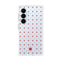 プレミアムスクエアケース［ CASEPLAY Crown dots Red - ケースプレイ・クラウン・ドッツ レッド ］