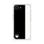 プレミアムスクエアケース［ CASEPLAY Bi-Colors Black & White - ケースプレイ・バイカラー ブラック＆ホワイト ］