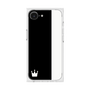 プレミアムスクエアケース［ CASEPLAY Bi-Colors Black & White - ケースプレイ・バイカラー ブラック＆ホワイト ］
