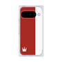プレミアムスクエアケース［ CASEPLAY Bi-Colors Red & White - ケースプレイ・バイカラー レッド＆ホワイト ］