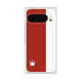 プレミアムスクエアケース［ CASEPLAY Bi-Colors Red & White - ケースプレイ・バイカラー レッド＆ホワイト ］