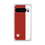 プレミアムスクエアケース［ CASEPLAY Bi-Colors Red & White - ケースプレイ・バイカラー レッド＆ホワイト ］