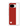 プレミアムスクエアケース［ CASEPLAY Bi-Colors Red & White - ケースプレイ・バイカラー レッド＆ホワイト ］