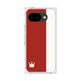 プレミアムスクエアケース［ CASEPLAY Bi-Colors Red & White - ケースプレイ・バイカラー レッド＆ホワイト ］