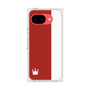 プレミアムスクエアケース［ CASEPLAY Bi-Colors Red & White - ケースプレイ・バイカラー レッド＆ホワイト ］