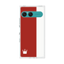 プレミアムスクエアケース［ CASEPLAY Bi-Colors Red & White - ケースプレイ・バイカラー レッド＆ホワイト ］