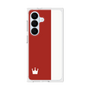 プレミアムスクエアケース［ CASEPLAY Bi-Colors Red & White - ケースプレイ・バイカラー レッド＆ホワイト ］