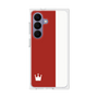 プレミアムスクエアケース［ CASEPLAY Bi-Colors Red & White - ケースプレイ・バイカラー レッド＆ホワイト ］