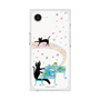 プレミアムスクエアケース［ おかべてつろう - 黒猫クロのとおりみち ］