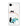 プレミアムスクエアケース［ おかべてつろう - 黒猫クロのとおりみち ］