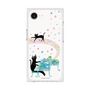 プレミアムスクエアケース［ おかべてつろう - 黒猫クロのとおりみち ］