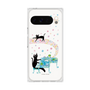 プレミアムスクエアケース［ おかべてつろう - 黒猫クロのとおりみち ］