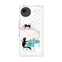 プレミアムスクエアケース［ おかべてつろう - 黒猫クロのとおりみち ］